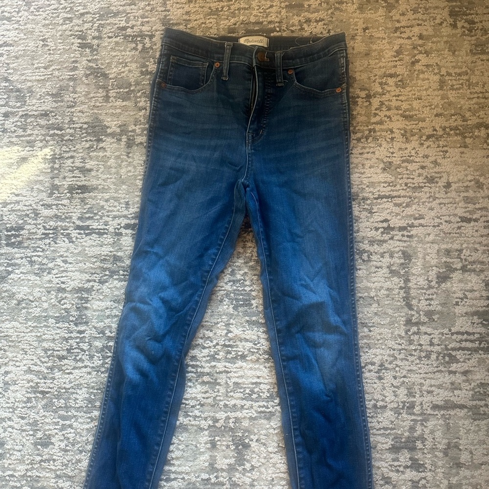 Madewell size 27T 10 inch high rise skinny, good contiditon!